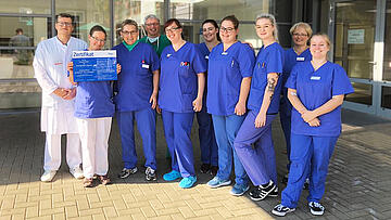 Auszeichnung für das Team der Intensivstation der Klinik Lilienthal