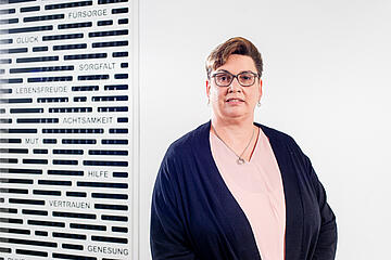 Frau Birgit Detert Hygienefachkraft der Klinik Lilienthal